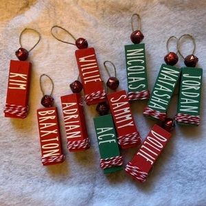 Custom Christmas tree ornaments
